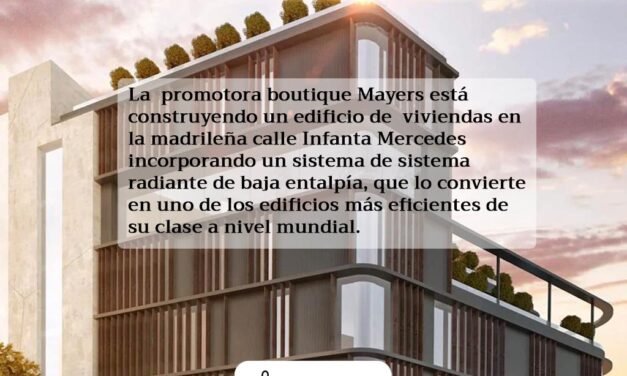 Madrid contará con un edificio de viviendas de baja entalpía referente mundial