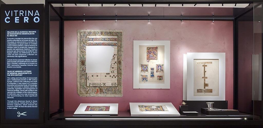 La nueva Vitrina Cero podrá visitarse desde el 16 de enero hasta el 14 de abril de 2024