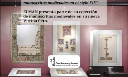 Colección de manuscritos medievales en la nueva Vitrina Cero del MAN
