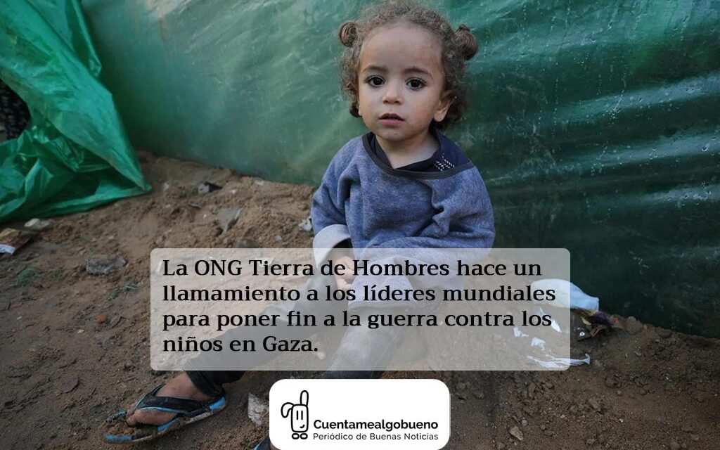 Llamamiento de la ONG Tierra de Hombres para proteger a los niños palestinos