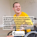 El desafío de sustituir «disminuido» por «persona con discapacidad»