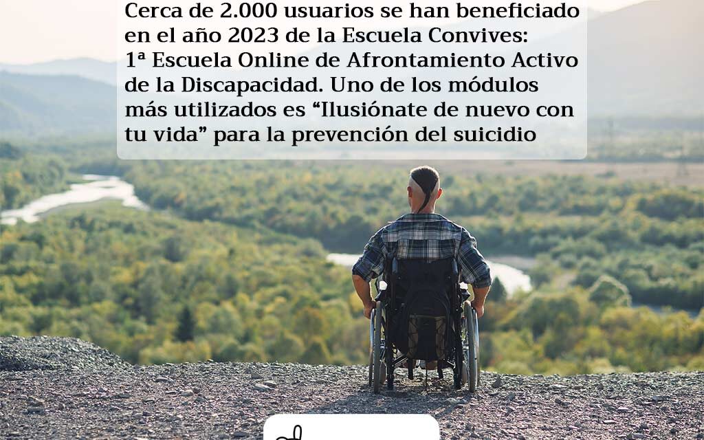 La Escuela Convives ayudó a prevenir el suicidio de miles de personas con discapacidad en 2023
