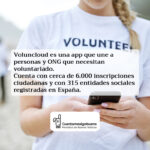 La app de voluntariado Voluncloud bate récord de usuarios