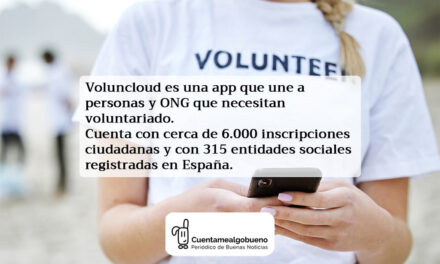 La app de voluntariado Voluncloud bate récord de usuarios