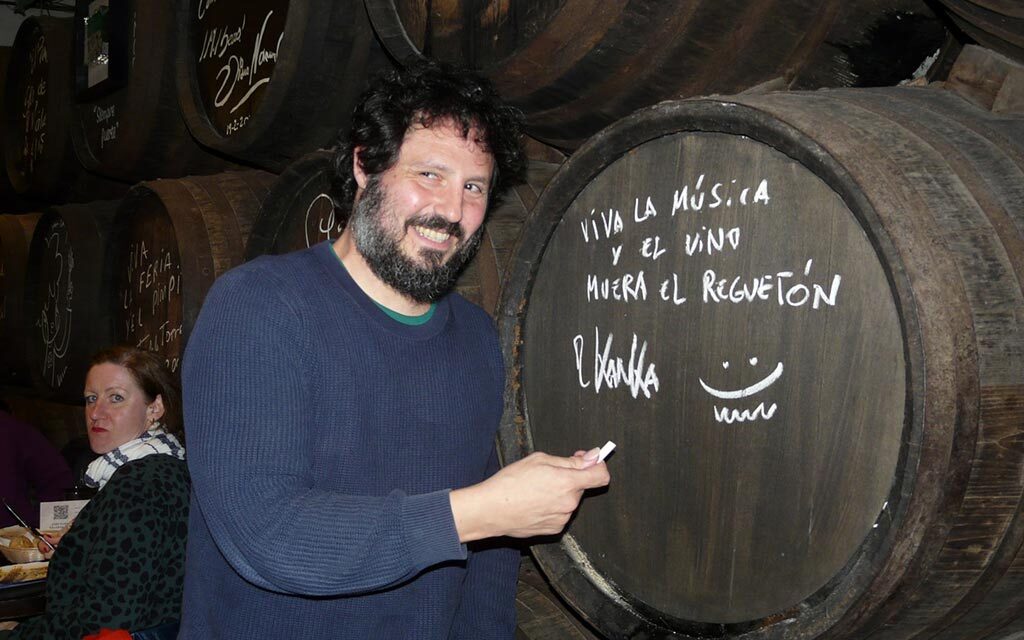 El Kanka se sincera en un homenaje recibido en El Pimpi