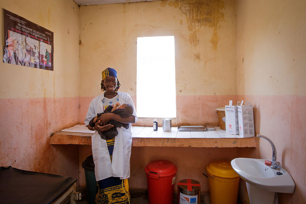 Centro de salud de Ouolodo WASH (Malí)