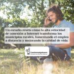 Auge del teletrabajo rural en España