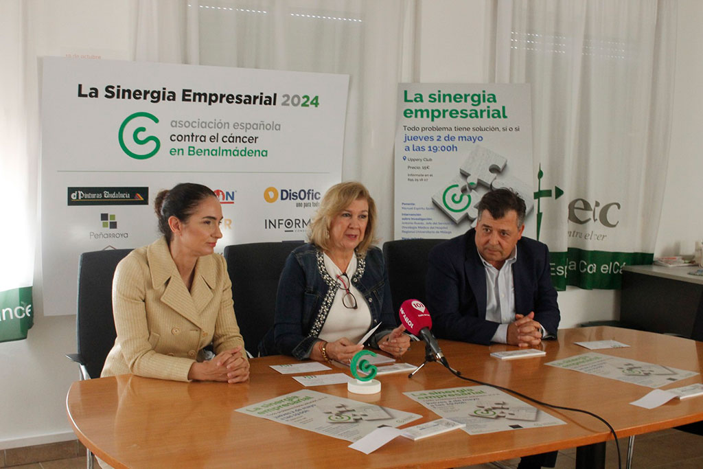 Presentación del evento en la sede de la Asociación en Benalmádena