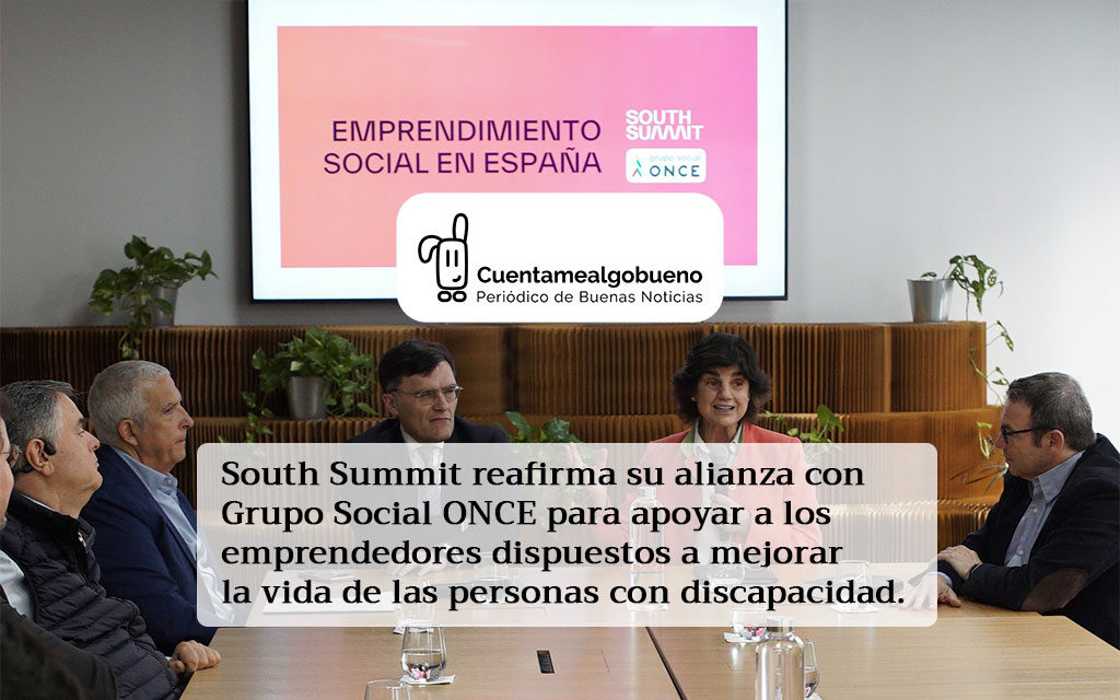 South Summit y Grupo Social ONCE refuerzan su alianza para impulsar el emprendimiento social