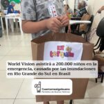 Asistencia de emergencia para niños y niñas afectados por las inundaciones de Brasil