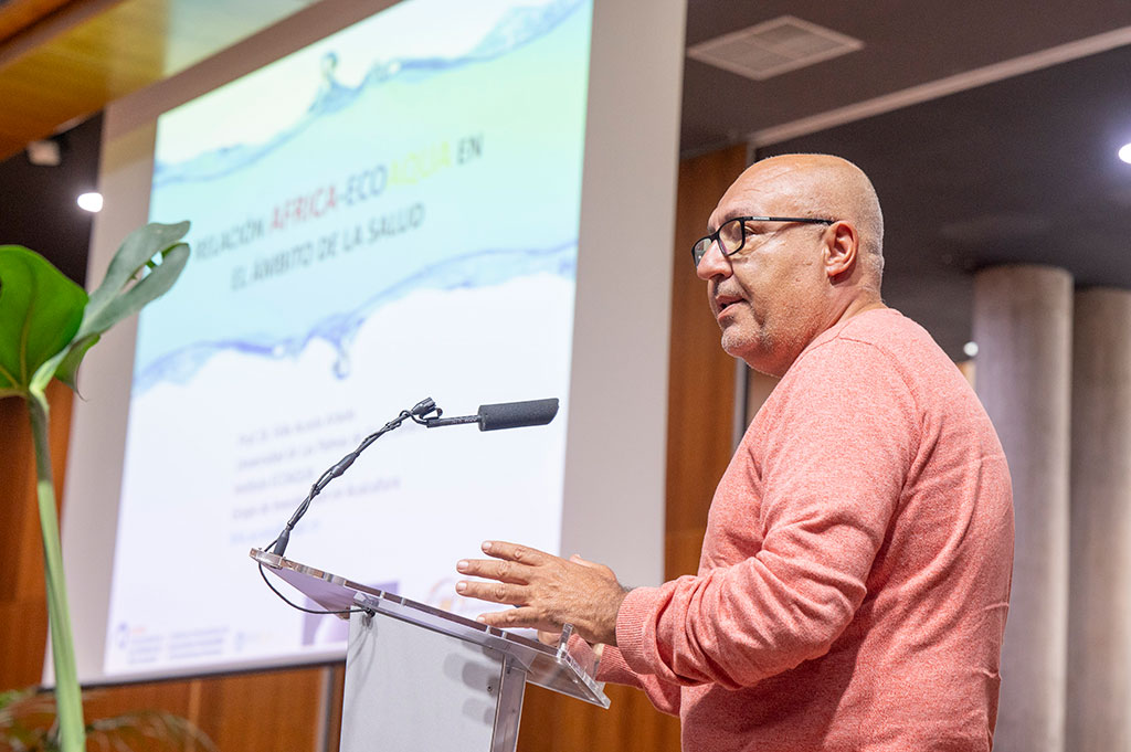 Felix Acosta, investigador del Grupo GIA de ECOAQUA