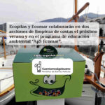 Ecopilas se suma a la campaña de limpieza de costas de la fundación Ecomar