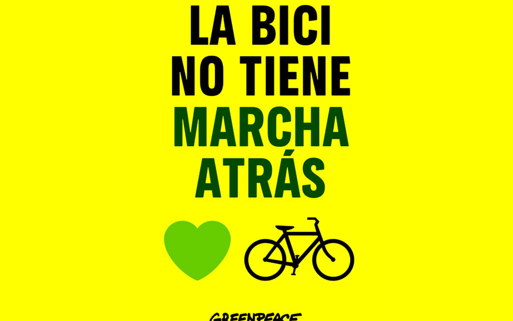 “La bici no tiene marcha atrás”