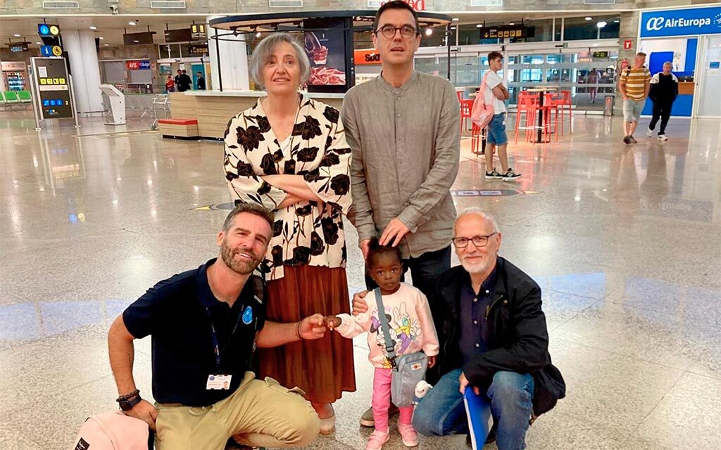 La pequeña Ritale vuelve a casa sana y salva