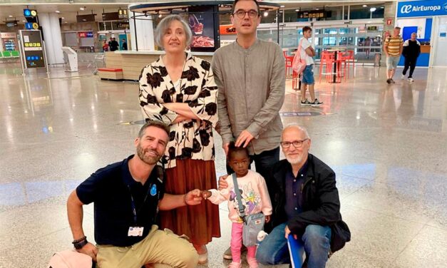 La pequeña Ritale vuelve a casa sana y salva