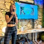 Hélène Mostertman en la presentación de Planeta Detalles en el Impact Hub