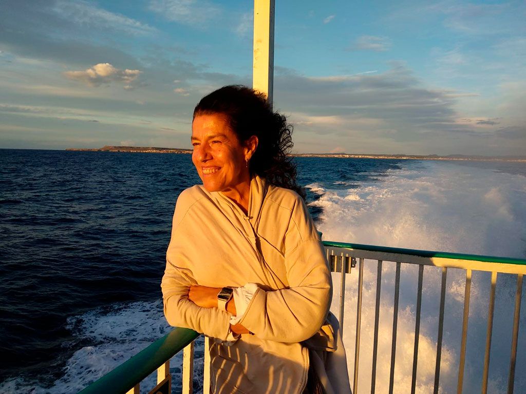 Cruz Álvaro, quien ha superado el cáncer de mama que le diagnosticaron en enero de 2022