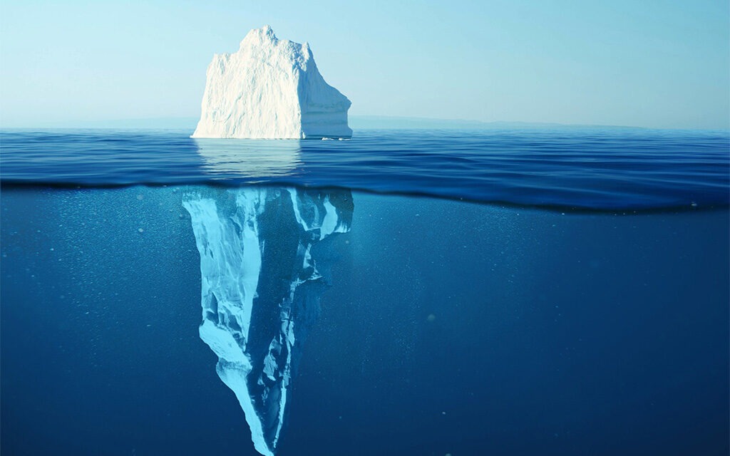 Claraboya. ICEBERG SIMBÓLICO