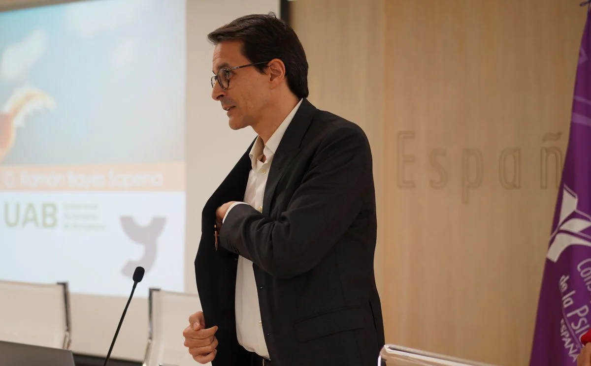Óscar Pino, psicólogo del Consejo General de la Psicología de España | Foto cedida por COP (vía Servimedia)