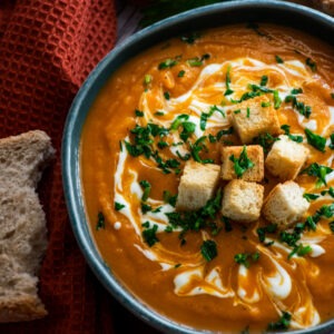 Receta de crema de calabaza asada facil2