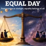 Equal Day une al mundo en torno a la paz y la igualdad a través de la astronomía