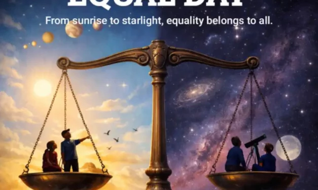 Equal Day une al mundo en torno a la paz y la igualdad a través de la astronomía