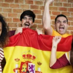 Final del mundial de fútbol. El partido que se jugó en las gradas